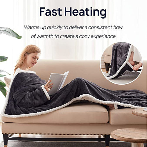 SnugHeat™ Electric Blanket Wrap ❄️