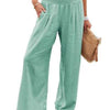 FlowEase™ Smocked Palazzo Pants 🌸✨ Comfort Meets Chic