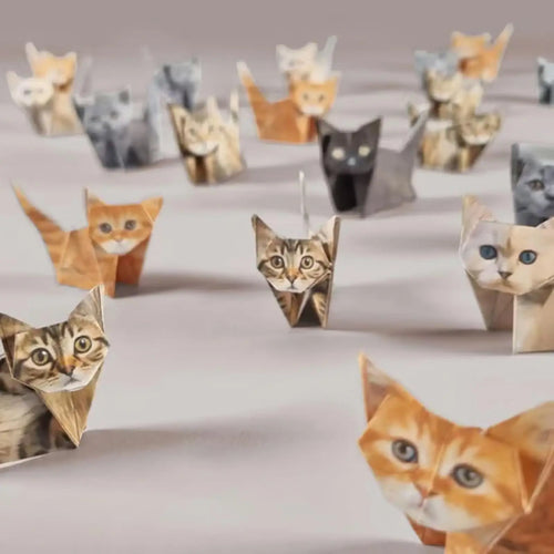 FoldiFun™ 3D Paper Animal Set