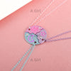 CelestiBond™ Friendship Necklace 🌙⭐ — Sun, Moon & Star Connection