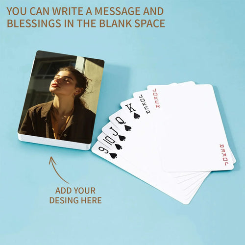 SnapDeck™ Custom Photo Cards 🃏📸 Your Memories, Every Deal