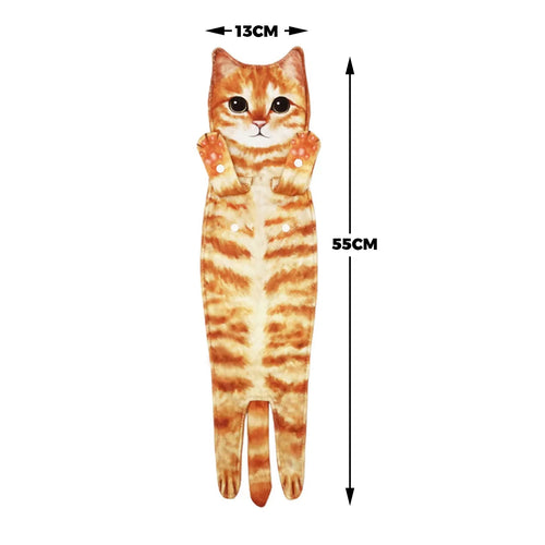 CatCling™ Funny Hanging Hand Towel 🐱😂