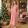 CozyBliss™ Fleece Winter Nightgown ❄️💗