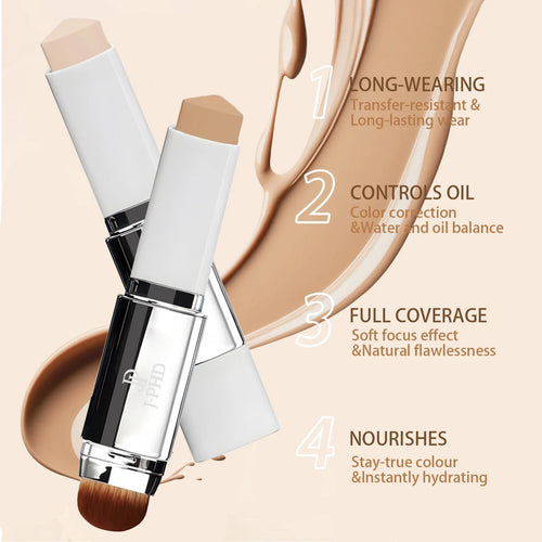 ShadeShift™ 2-in-1 Foundation Stick 🎨✨