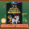 ColorQuest™ 100-Quest Art Book 🎨🗺️ Relax. Color. Discover.