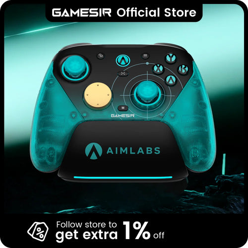 GameSir G7 Pro 8K Aimlabs Edition Wireless Switch Controller 8000Hz Polling Rate Gamepad, TMR Gen-2 Joystick Hall Effect Trigger