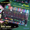 SparkStroke™ Glitter Markers ✨🌈 — Smooth, Vibrant & No Bleed
