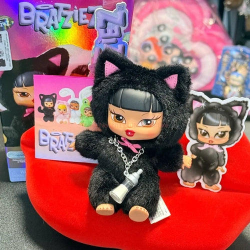 New Surprise Doll Bratz Bratziez Iconz Doll Series Cute Mini Trendy Anime Figure Mystery Box Desktop Ornaments Keychain Toy Gift