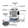 HY300 Original Projector Portable Smart Android 11 4K Ultra HD HDMI Wifi Bluetooth Built-in Speaker