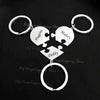 HeartLink™ Puzzle Keychain ❤️✨ — Custom Engraved Connection