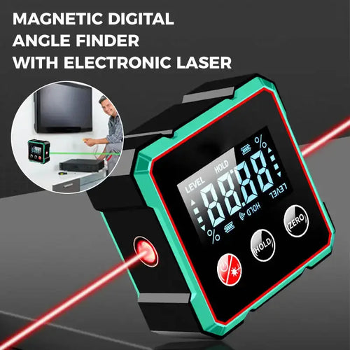 LaserAlign™ Protractor Tool 🔴📏 Perfect Angles Fast