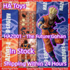In Stock HA Toys HAZ001 Gohan Dragon Ball Z SHF Super Saiyan SSJ From The Future Son Gohan Anime Action Figures Model PVC Gift
