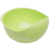 1/3pcs- Colander Rice Bowl Drain Basket Fruit Bowl Washing Drain Basket with Handle Washing Basket Home Kitchen Organizer