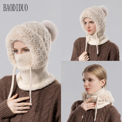 CozyChic™ 3-in-1 Winter Beanie