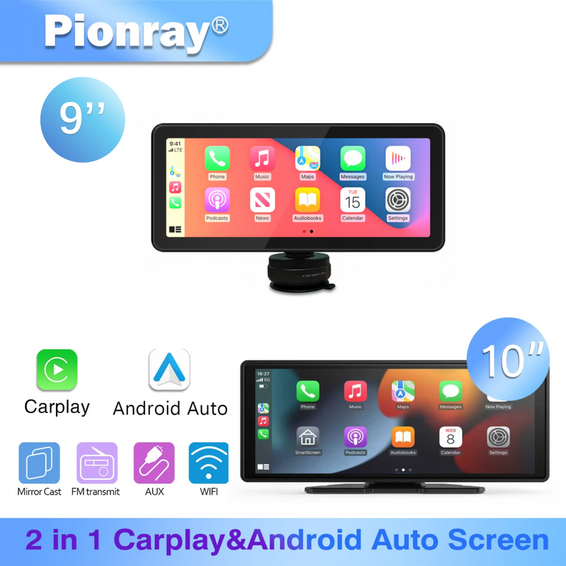 DriveSync™ 10” Wireless CarPlay 🚗📱 Big Screen. Smart Drive.
