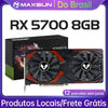 RX5700 8GB Gaming Graphics Card GDDR6 Memory 256Bit PCIEx16 4.0 for Desktop Computer Video Cards RX 5700 MAXSUN AMD Radeon