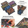 PuzzleNest™ Tilting Board 🧩 — Portable Play with Smart Storage