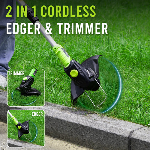 TrimMaster™ Grass Trimmer 🌿⚡ — Cordless Power, Perfect Edges
