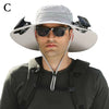 SolarShade™ Cooling Hat 🧢⚡ — Built-In Fan & Sun Protection