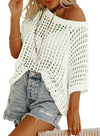 BreezeChic™ Crochet Summer Top ☀️✨ Light, Airy & Stylish
