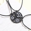 CelestiBond™ Friendship Necklace 🌙⭐ — Sun, Moon & Star Connection