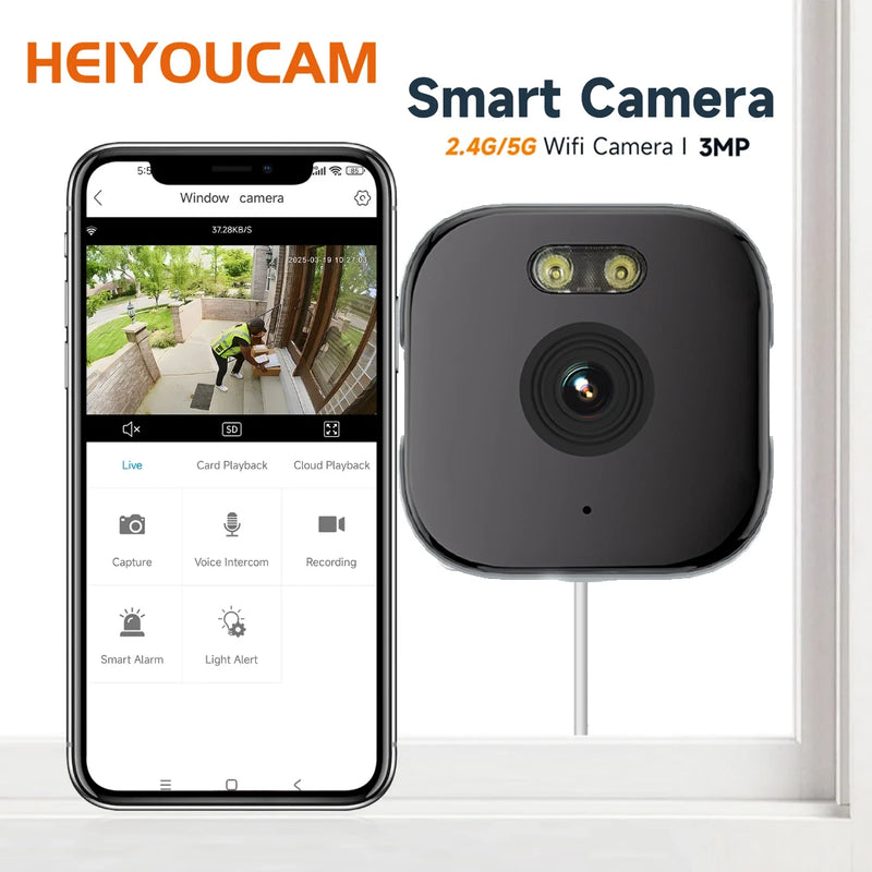 ClearView™ 2K Window Cam 📸✨