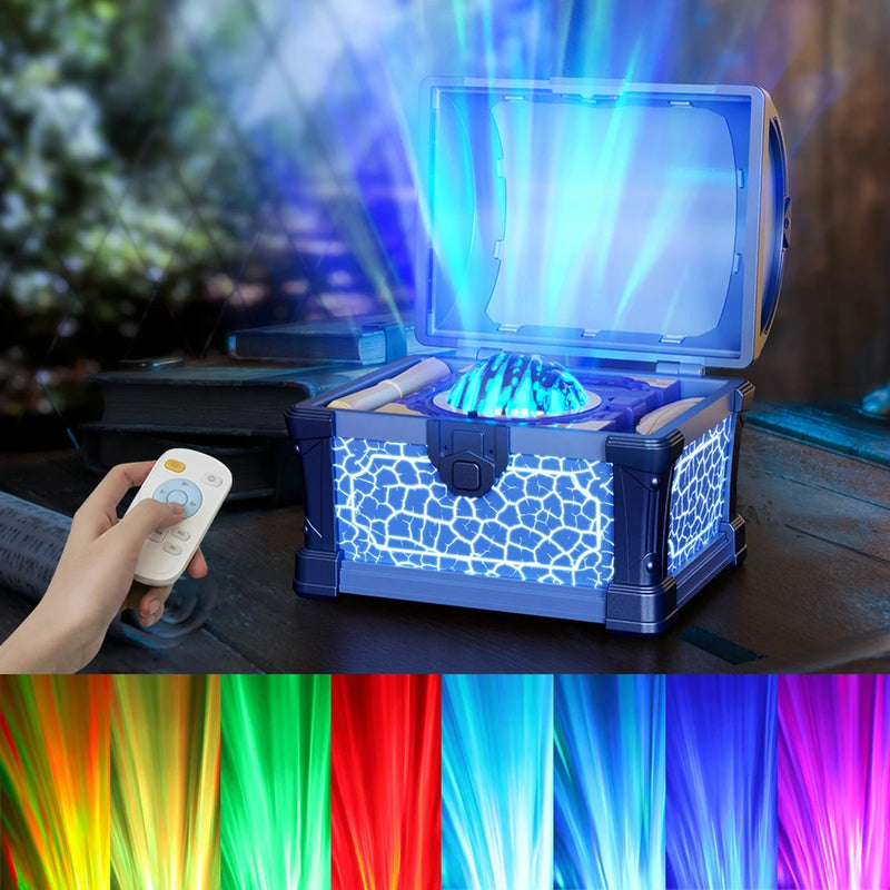 GlowChest™ Treasure Projection Lamp ✨💎