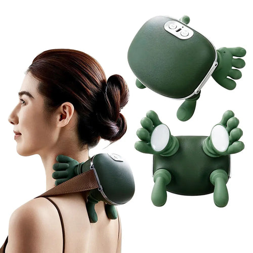 Electric Neck Shoulder Massager Bionic Finger Deep Tissue Muscle Kneading Massage Back Shoulder Cervical Spine Relaxation Tools