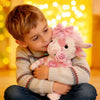 LoveMoo™ Pink Cow Plush 🐮💖 Cuddles Full of Love