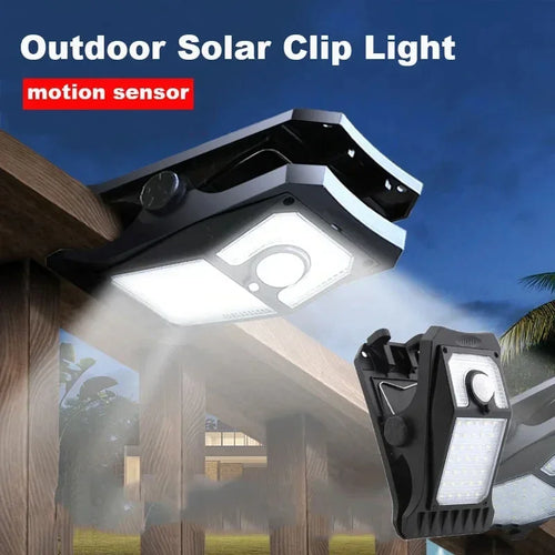 GlowClip™ Sensor Light 🌞✨ — Solar + USB Smart Illumination