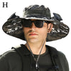 SolarShade™ Cooling Hat 🧢⚡ — Built-In Fan & Sun Protection