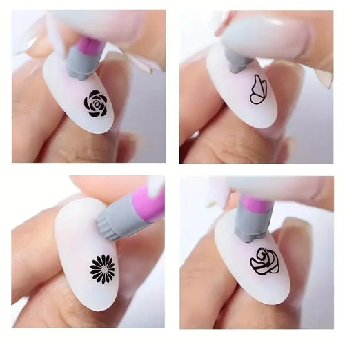 StampGlam™ Nail Art Pen Set 💅✨