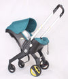Portable Reversible Baby Stroller - Lightweight Folding Infant Pushchair with Adjustable Recline, Durable Metal Frame, Compact Travel Design, Infant Car Seat Compatibility for Daily Outdoor & Shopping Use