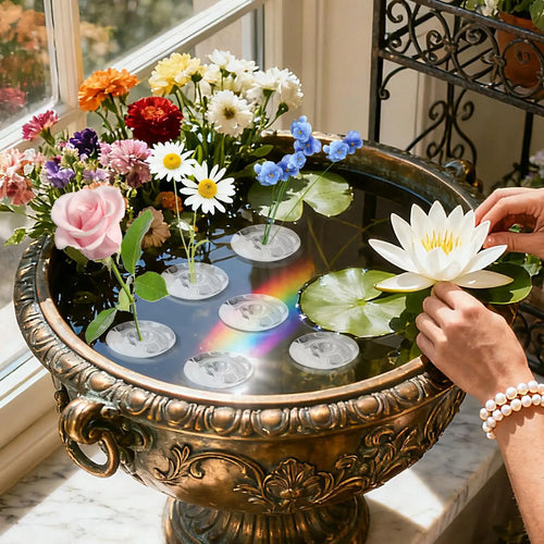 FloatBloom™ Floral Arrangement Holder 🌸✨ Elegant Floating Beauty