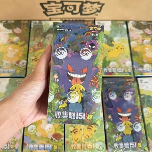 PokéMon Tcg Sv 151 Simplified Chinese Gengar Ponyta Trading Cards Collectible Game Cards Adult Collection Hobby Gifts For Fans