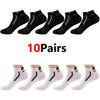 30 Pairs Men’s Ankle Socks – Breathable Mesh, Color-Block Athletic & Casual Low-Cut Socks