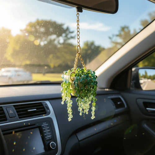 SunBloom™ Suncatcher 🌞✨ — Sparkling Plant Charm Décor