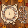SereniCat™ 135-Piece Wood Puzzle 😺🌈
