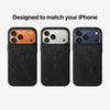 iPhone Alcantara Case - Deep Black