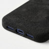 iPhone Alcantara Case - Deep Black