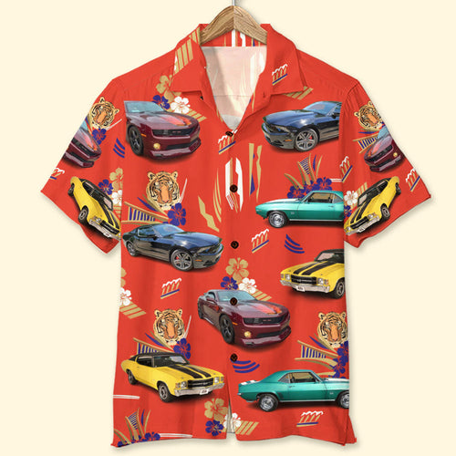 Classic Car Hawaiian Shirt - Custom